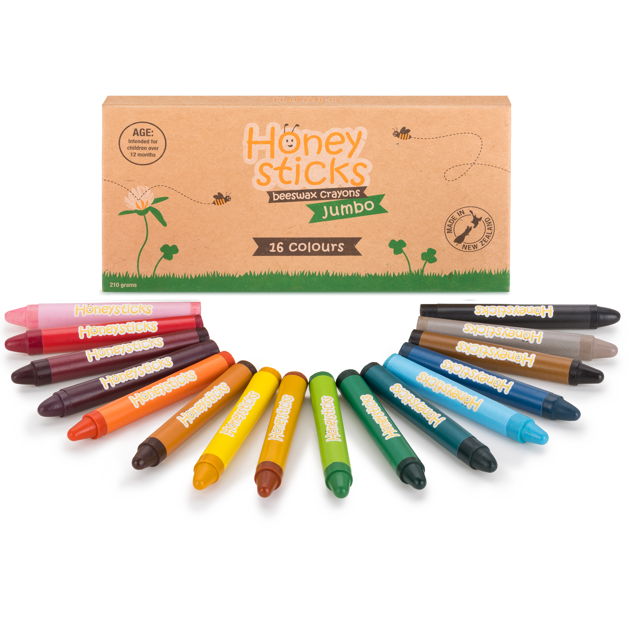 Honeysticks - Australia - Honeysticks Jumbos 16 Pack